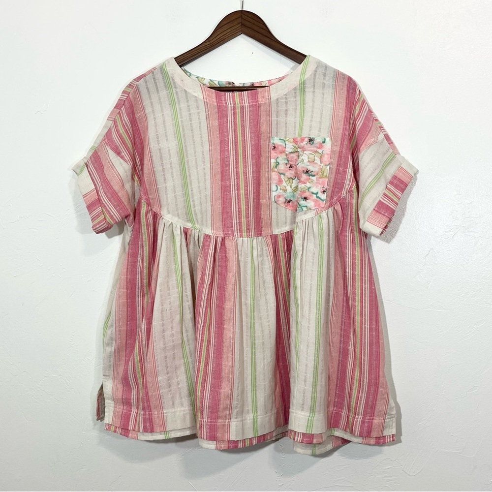 Sage & Fig Babydoll Peasant Top - Picture 3 of 12